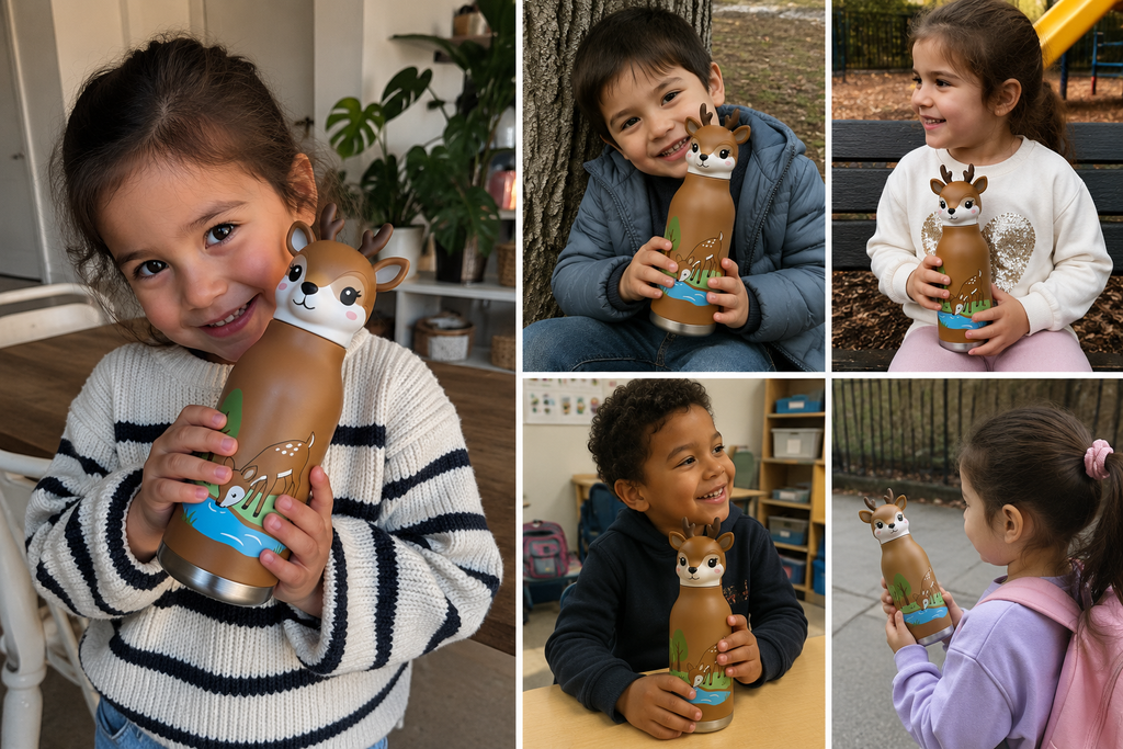 Baby Deer Insulated Water Bottle