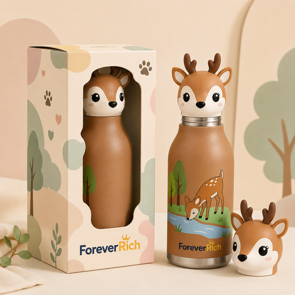 Baby Deer Insulated Water Bottle